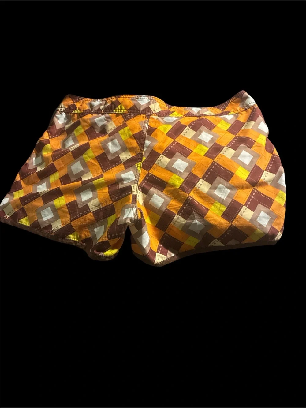 Vintage Body Glove Geometric Board Shorts Women’s Junior Size 13 Retro Surf